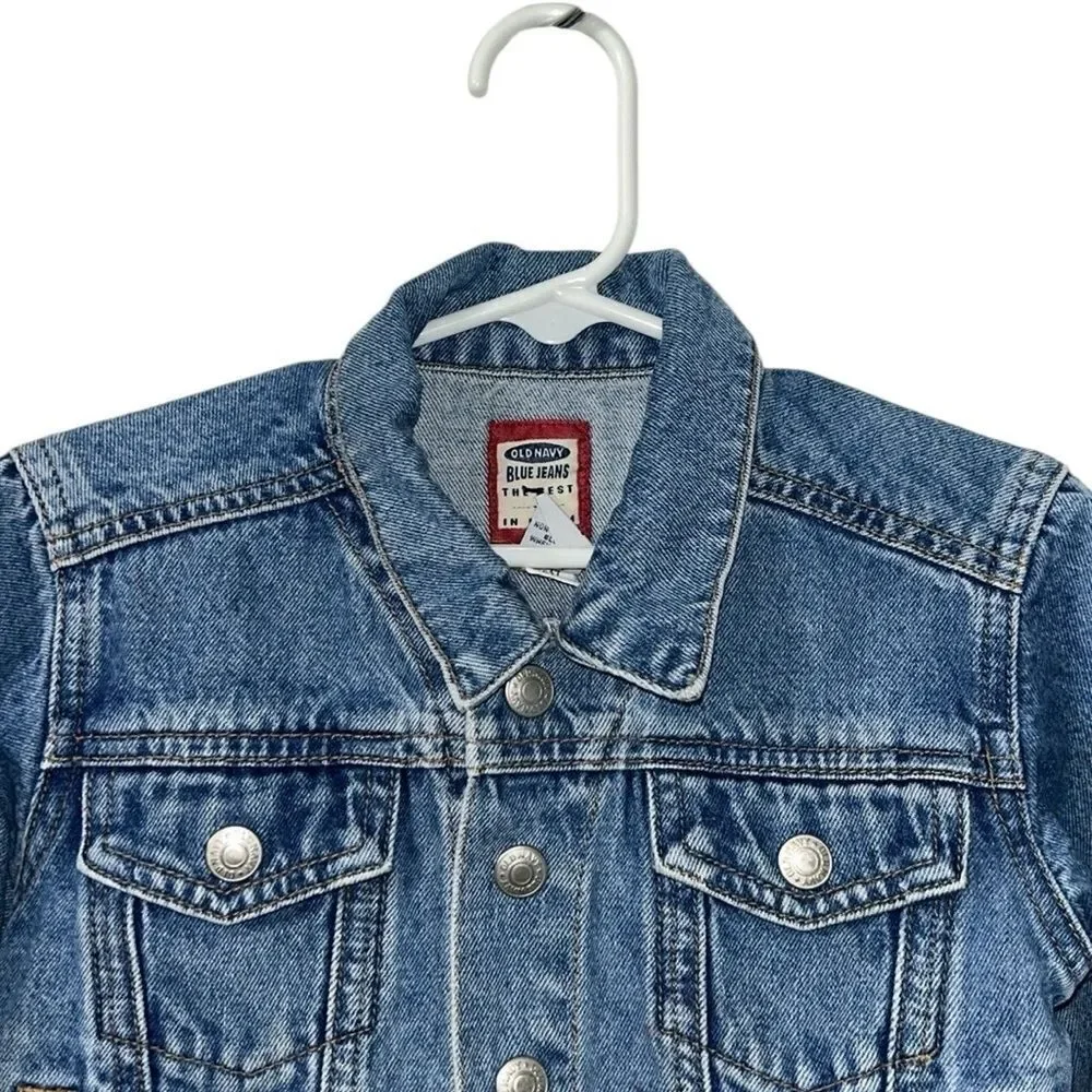 Old Navy Kids Baby  Blue Jeans Jacket(Size 12-24 months)